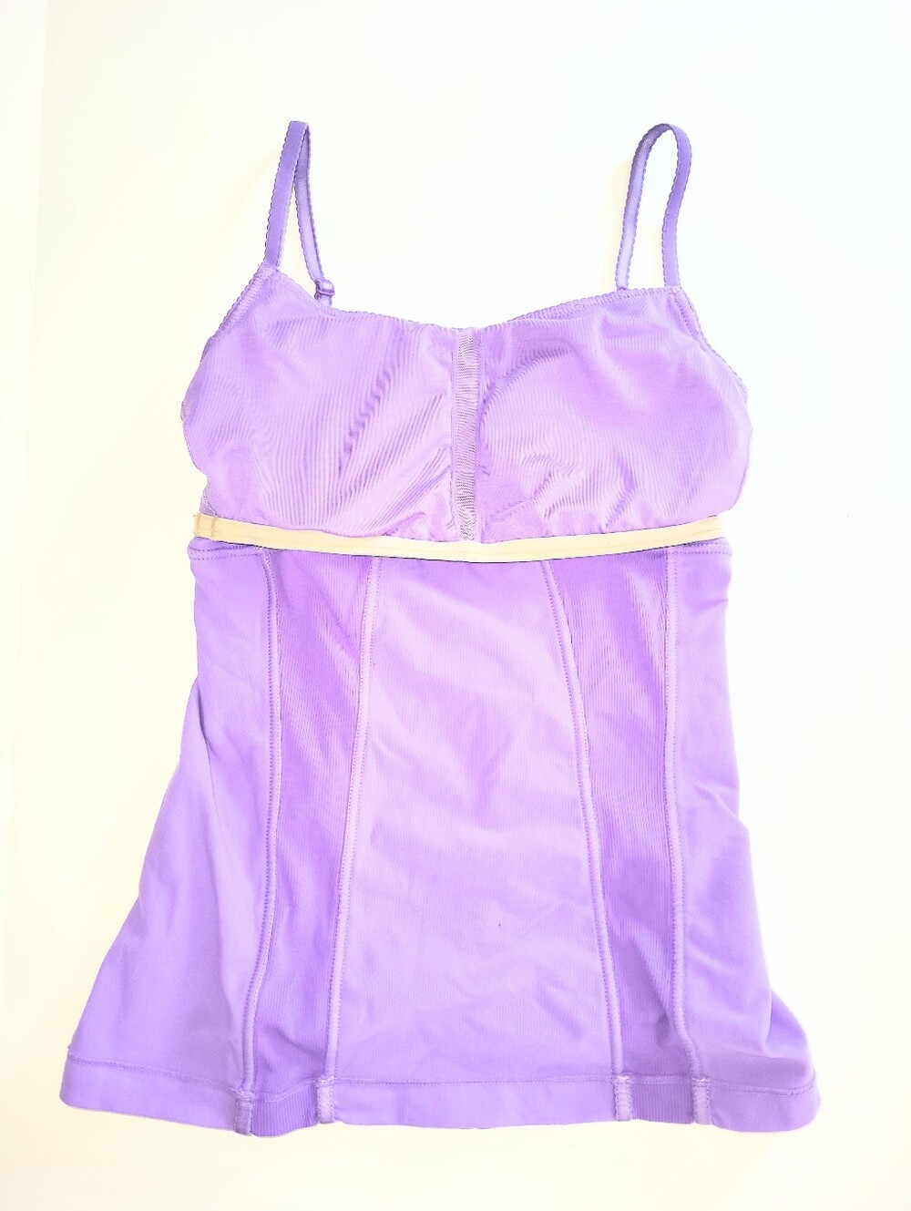 Lululemon Power Purple Corset Tank Top Workout Activewear Yoga Top Size 4 - Picture 10 of 14